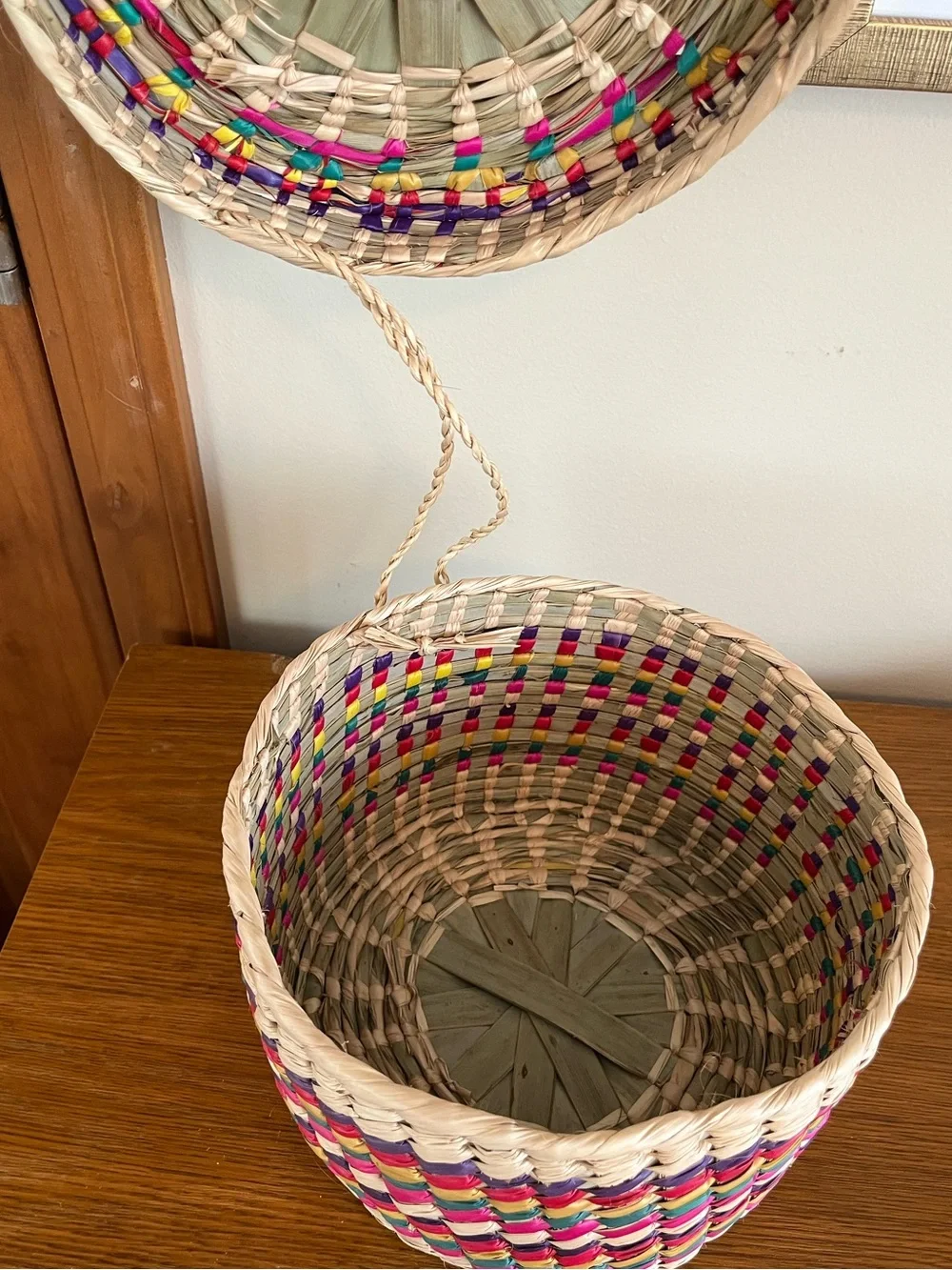 N/A handwoven straw